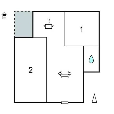 2 Bedroom In Okrug Gornji Apartman